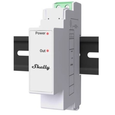 Se Shelly Pro 3EM Switch Add-on hos LEDProff DK