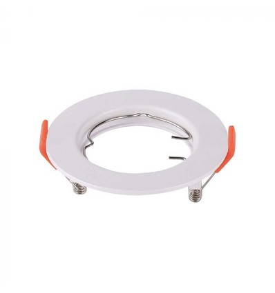 MR16/GU10 Downlight kit - Uden lyskilde, Blank hvid, Hul: Ø6,3 cm, Mål: Ø8 cm