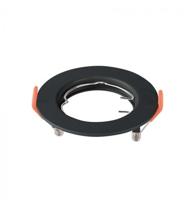 Downlight kit uden lyskilde - Hul: Ø6,3 cm, Mål: Ø8 cm, sort, vælg MR16 eller GU10 fatning