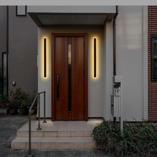 17W LED Cortenfarvet væglampe - IP65 udendørs, inkl. lyskilde