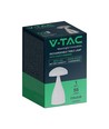 V-Tac opladelig CCT  bordlampe - Hvid, IP20, touch dæmpbar, model mini