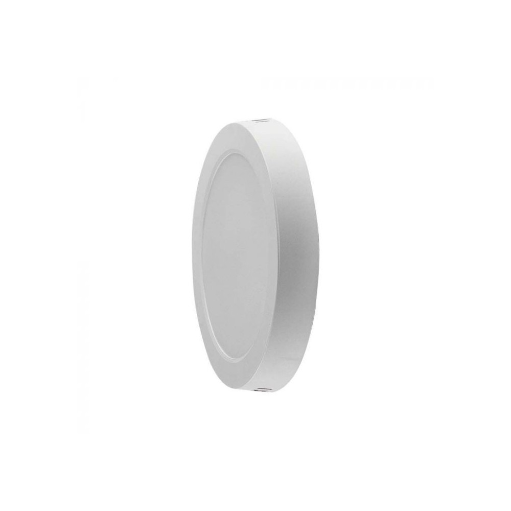 V Tac 18w Led Loftslampe Ø21 5cm Højde: 3cm Hvid Kant Inkl. Lyskilde Kulør : Neutral