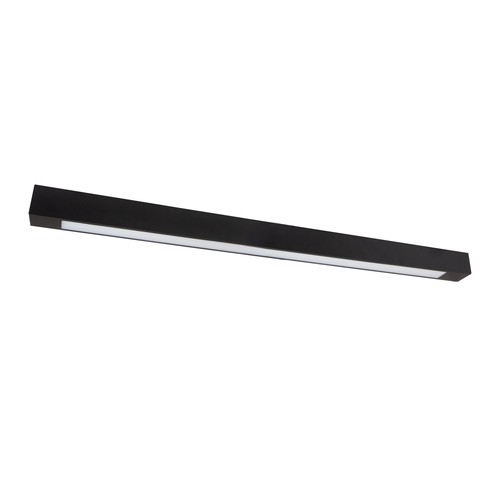 120cm Armatur - Til 1x 120cm LED rør, sort