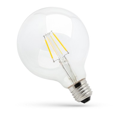 Billede af Spectrum 8.5W LED Globepære - Dæmpbar, E27 - Dæmpbar : Dæmpbar, Kulør : Varm hos LEDProff DK