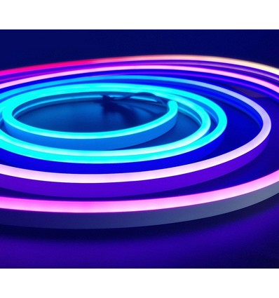 20m 16W/m RGBIC Neon Flex strip - 24V DC, IP20, 96 LED pr. meter, 8x16