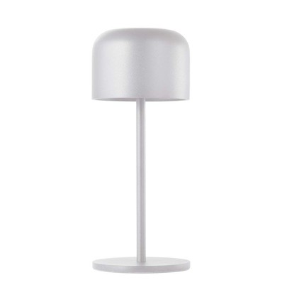 V-Tac opladelig CCT bordlampe - Hvid, IP54, touch dæmpbar, model mini