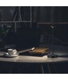 Outlet: V-Tac opladelig 3i1 bordlampe - Sort, IP20, touch dæmpbar, model mini