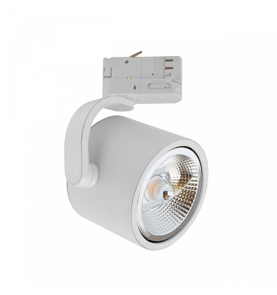 3-faset GU10 Madara skinnespot - Hvid, AR111, IP20, uden lyskilde