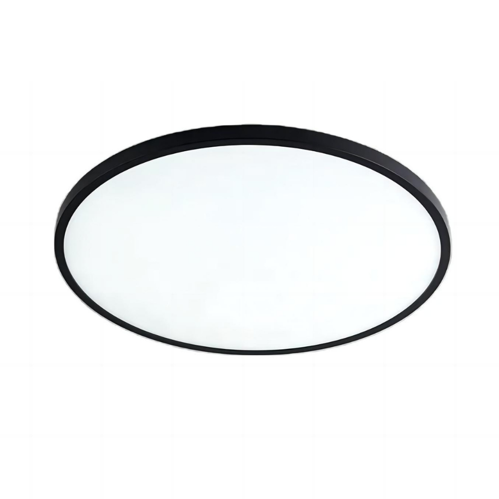 Outlet: 16w Led Rundt Cct Panel Ø30 Sort Inkl. Monteringsbeslag Dæmpbar : Ikke Dæmpbar Kulør : Cct Varm Til Kold Hvid