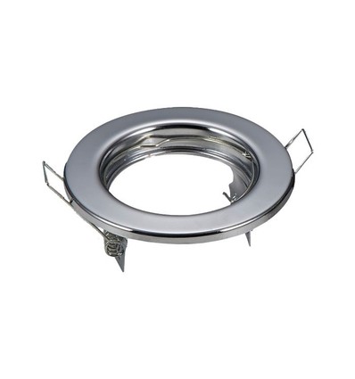 2 pak MR16/GU10 Downlight kit - Uden lyskilde, krom, Hul: Ø6,5 cm, Mål: Ø8 cm