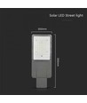 V-Tac 20W Solcelle gadelampe LED - Inkl. fjernbetjening, IP65