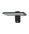15W Solcelle væglampe LED - IP65, sort, sensor