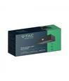 3W Solcelle væglampe LED - IP65, sort, sensor