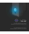 5.5W Solcelle væglampe LED - IP54, sensor