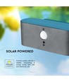2.5W Solcelle væglampe LED - IP54, sensor, justerbar spredning