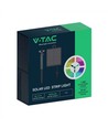 V-Tac 1.2W LED Solcelle RGB strip - 5 meter, fjernbetjening, IP67