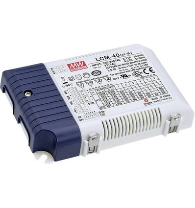 Outlet: Meanwell LCM-25DA2 DALI dæmpbar driver til LED panel - Med Dali interface + push dim, passer til vores 29W LED paneler