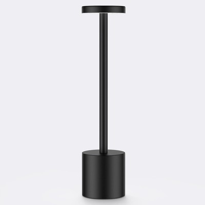 Opladelig LED bordlampe Inde/ude - Sort, touch dæmpbar, CCT, IP54 udendørs - Dæmpbar : Dæmpbar, Kulør : CCT (Varm til Kold Hvid)
