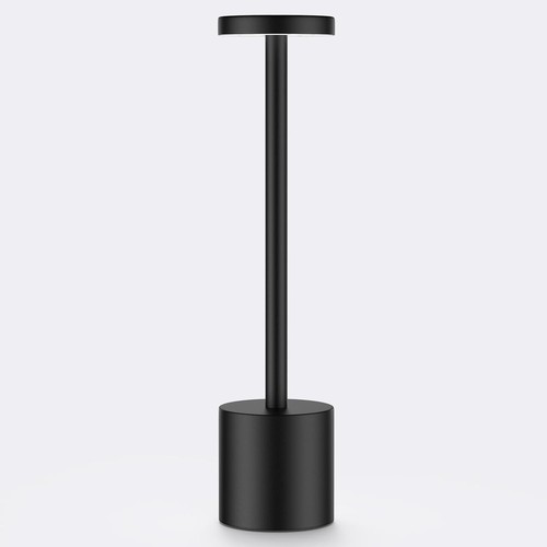 Opladelig LED bordlampe Inde/ude - Sort, touch dæmpbar, CCT, IP54 udendørs