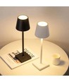 Opladelig LED bordlampe Inde/ude - Guld, IP54 udendørs, touch dæmpbar