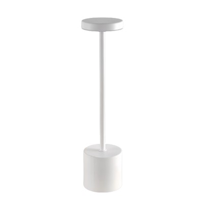 Billede af Opladelig LED bordlampe Inde/ude - Hvid, touch dæmpbar, CCT, IP54 udendørs - Dæmpbar : Dæmpbar, Kulør : CCT (Varm til Kold Hvid)