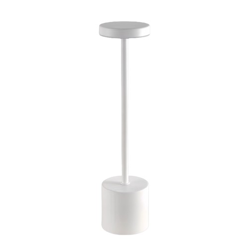 Opladelig LED bordlampe Inde/ude - Hvid, touch dæmpbar, CCT, IP54 udendørs