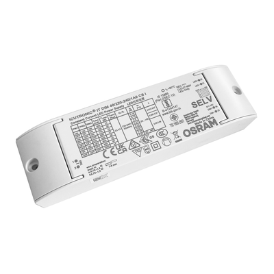 Osram 44W 1-10V dæmpbar driver til LED panel - Med 1-10V signal interface, 23-42V, 600-1050mA - Dæmpbar : 0-10V dæmpbar