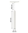 Spectrum SHIFT pendel 12W - Hvid, RA90, 30 cm
