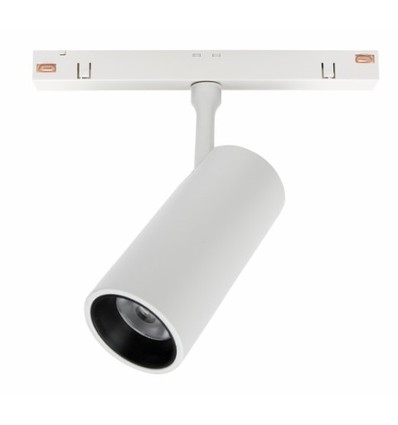 10W RA90 SHIFT skinnespot - 24 grader, Hvid