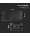 V-Tac 30W strømforsyning til LED strips - 12V DC, 5A, IP44 vådrum