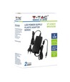 V-Tac 30W strømforsyning til LED strips - 12V DC, 5A, IP44 vådrum