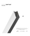 Outlet: Spectrum SHIFT Start sæt - 2 meter komplet, Hvid