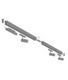 Outlet: Spectrum SHIFT 3x spot sæt - 2 meter komplet + spots, Sort