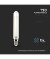 V-Tac 4W LED pære - T20, Kultråd, E14