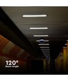 60cm 18W vandtæt komplet LED armatur - IP65