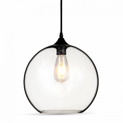 Billede af Restsalg: V-Tac pendel lampe - Globe, glas, Ø30cm, E27 hos LEDProff DK