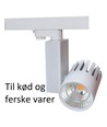 30W 3-faset skinnespot - 2700lm, Til kød