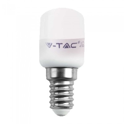#3 - V-Tac 2W LED pære - Samsung LED chip, køleskabspære, E14 - Dæmpbar : Ikke dæmpbar, Kulør : Varm