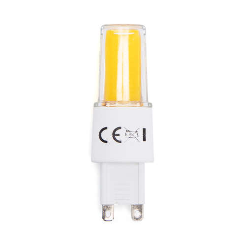 Outlet: G9 3.3W LED pære - 3000K, Flicker free