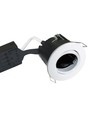 Nordtronic indbygningsspot - GU10, Hvid, IP44, udendørs