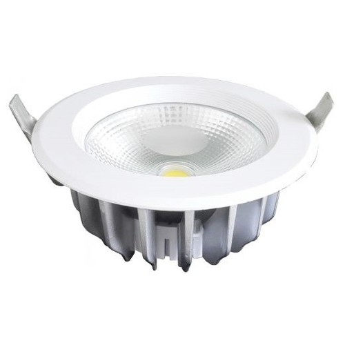 V-Tac 20W LED indbygningsspot - Hul: Ø16,7 cm, Mål: Ø18 cm, 230V
