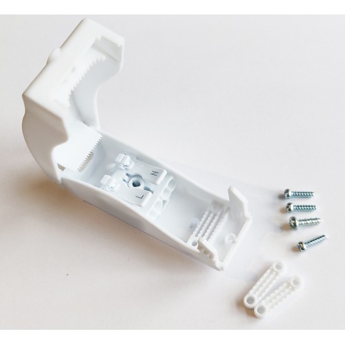 Hvid samleboks med quickconnector - IP20 indendørs, 2-pol, aflastning