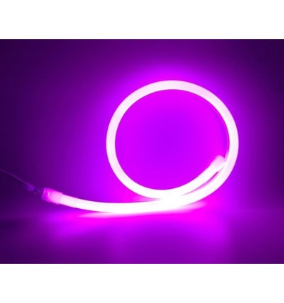 Lilla / pink D16 Neon Flex LED - 8W pr. meter, IP67, 230V