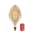 V-Tac 8W LED kæmpe globepære - Kultråd, Ø18 cm, dæmpbar, ekstra varm hvid, 2000K, E27