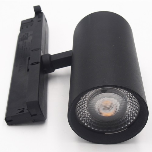 Outlet: Dæmpbar LEDlife sort skinnespot 28W - Flicker free, Citizen LED, RA90, 3-faset