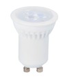 Mini 3W LED spot - Ø35mm, keramisk, 230V, mini GU10