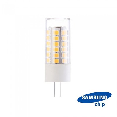 Billede af V-Tac 3,2W LED pære - Samsung LED chip, 12V, G4 - Dæmpbar : Ikke dæmpbar, Kulør : Varm hos LEDProff DK