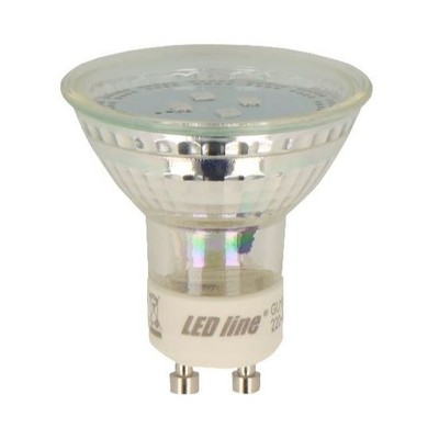 Billede af LED spot - 1W, 230V, GU10 - Dæmpbar : Ikke dæmpbar, Kulør : Kold
