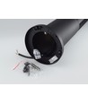 V-Tac 10W LED havelampe - Sort, 25 cm, IP65, 230V