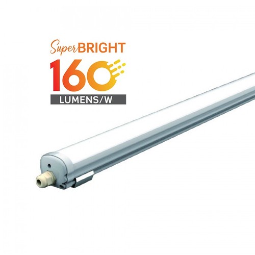 Spectrum Gigant 52W LED armatur - 150 cm, 150lm/W, IP65 vattentät